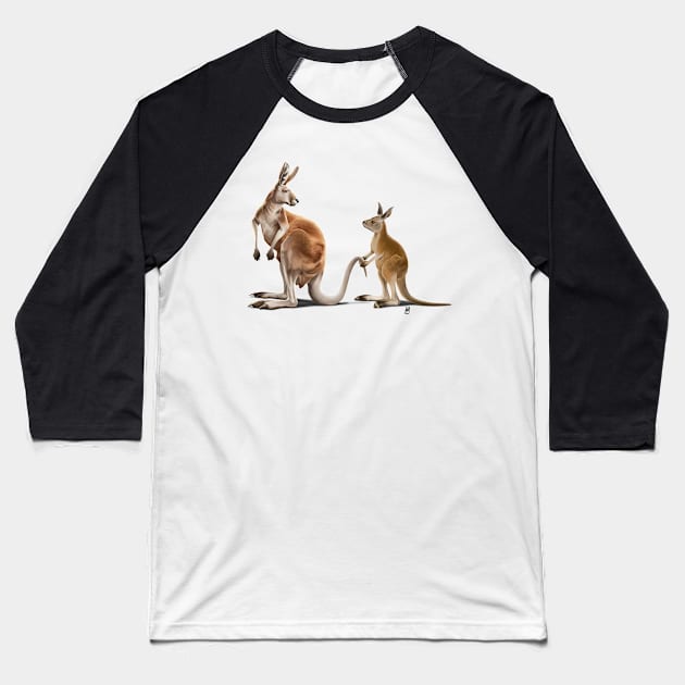 Being Tailed Baseball T-Shirt by RobArt